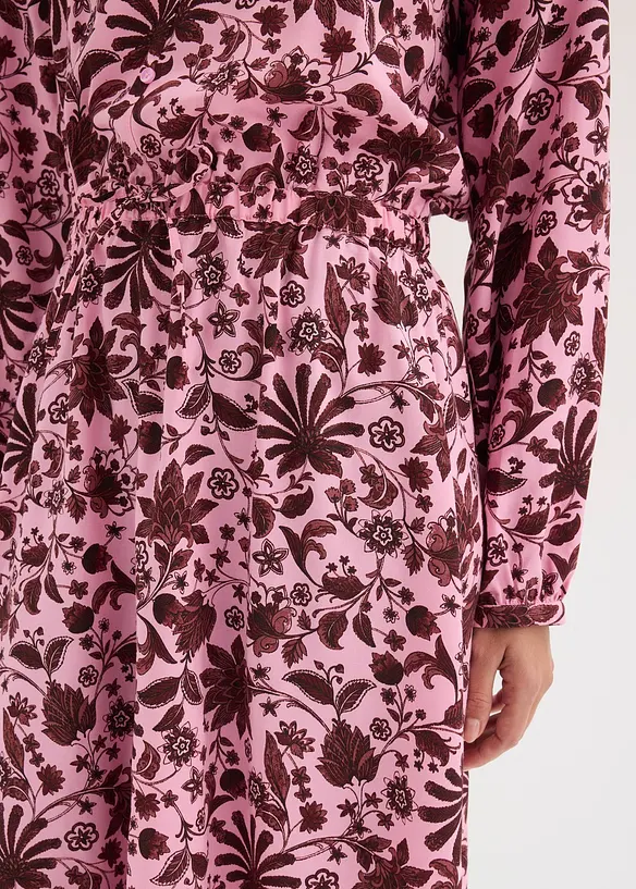 Abito midi in viscosa fluida, bonprix