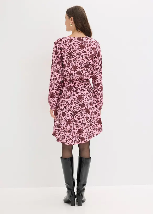 Abito midi in viscosa fluida, bonprix