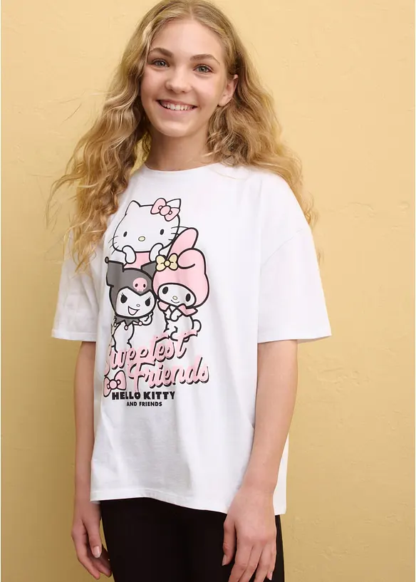 Maxi maglia Hello Kitty in puro cotone, Hello Kitty