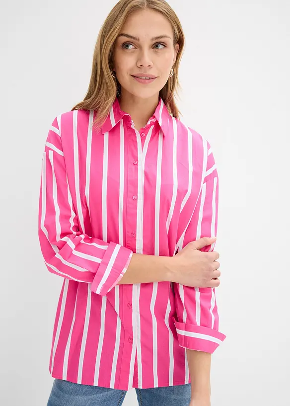 Camicia in popeline di cotone, bonprix