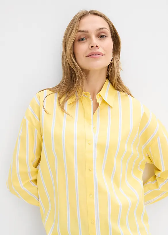 Camicia in popeline di cotone, bonprix