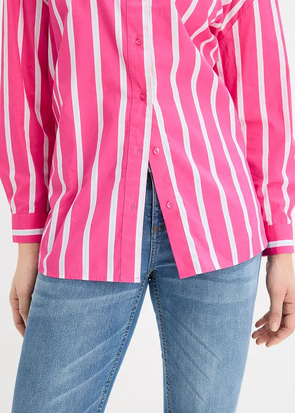 Camicia in popeline di cotone, bonprix