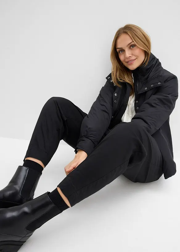 Pantaloni barrel con vita comoda, bonprix