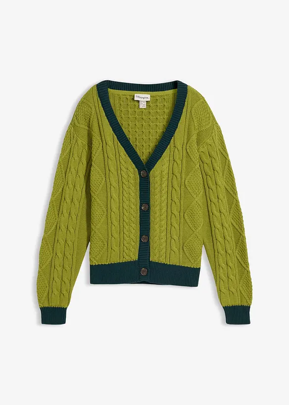 Cardigan in puro cotone, bonprix
