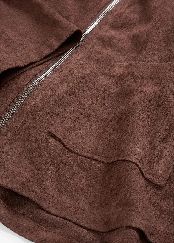 Giacca-camicia in similpelle, bonprix