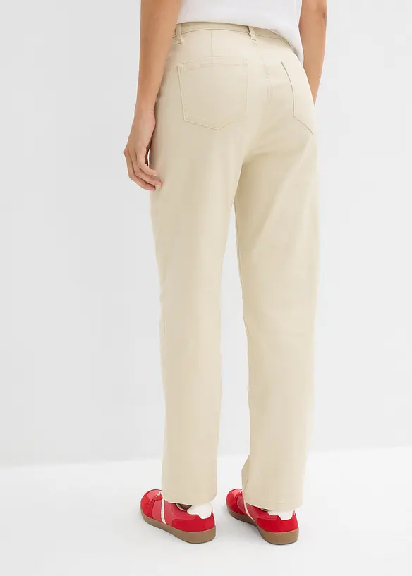 Pantaloni cropped in twill, bonprix