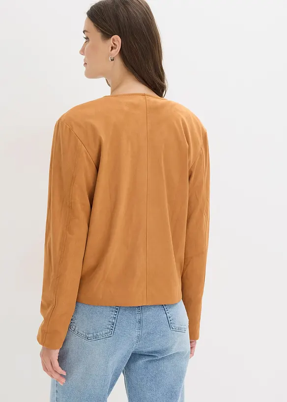 Giacca in similpelle scamosciata, bonprix