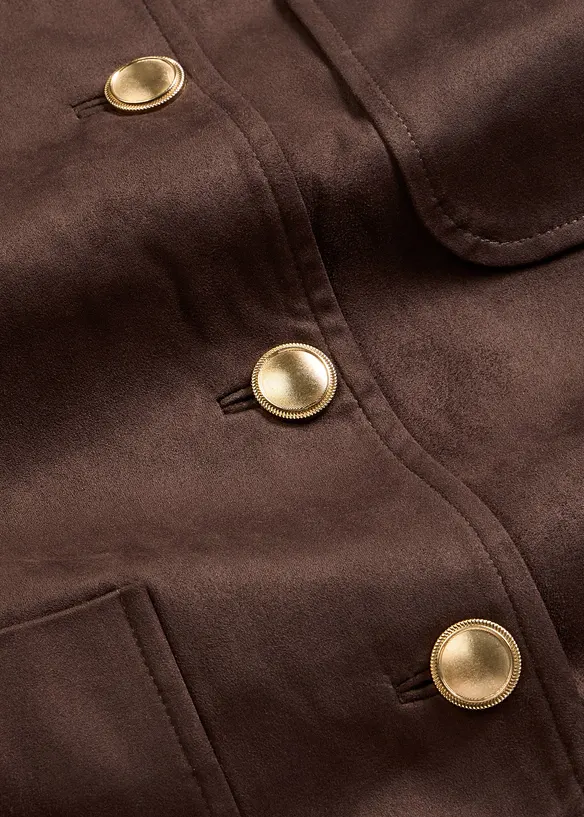 Giacca in similpelle scamosciata, bonprix