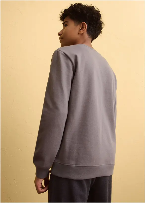 Felpa in misto cotone morbido, bonprix