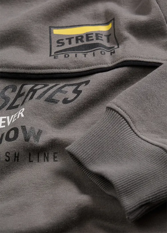 Felpa in misto cotone morbido, bonprix