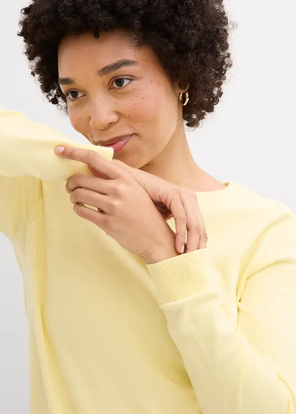 Maglione in filato fine, bonprix