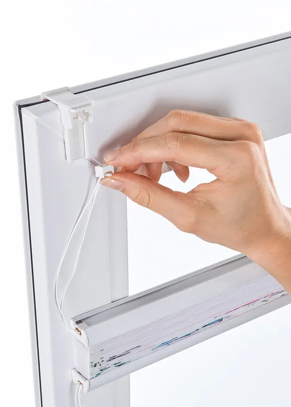 Tenda plissettata con stampa floreale, bonprix