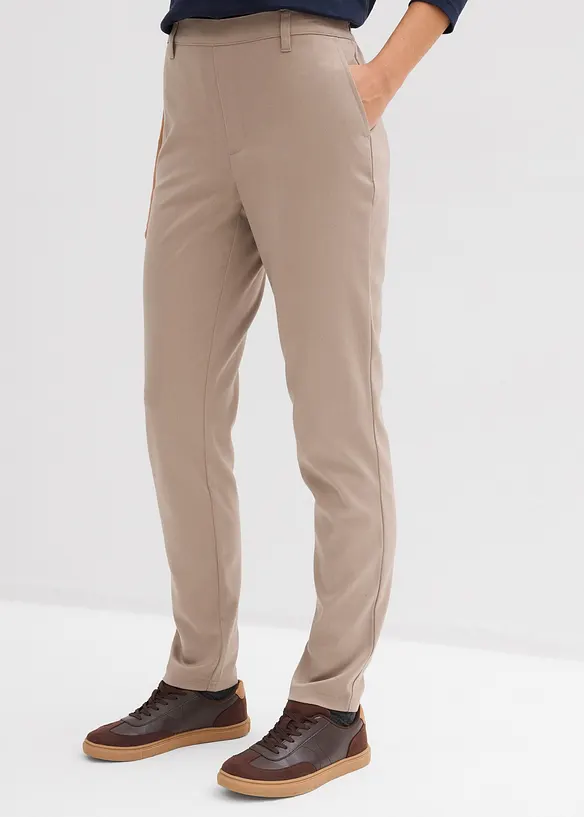 Pantaloni chino in misto viscosa, bonprix