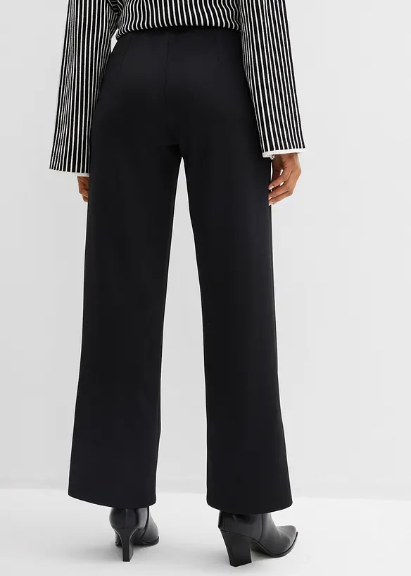 Pantaloni comodi in felpa fluida, bonprix