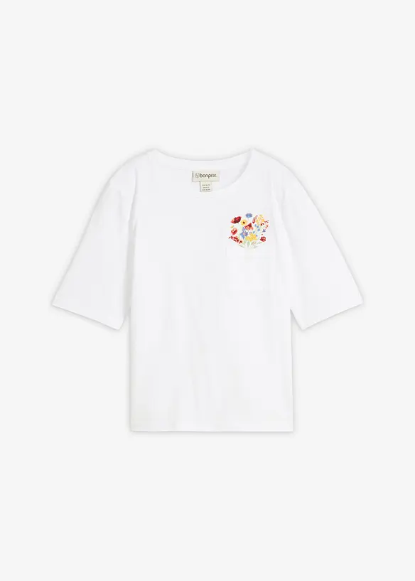 T-shirt in puro cotone biologico, bonprix