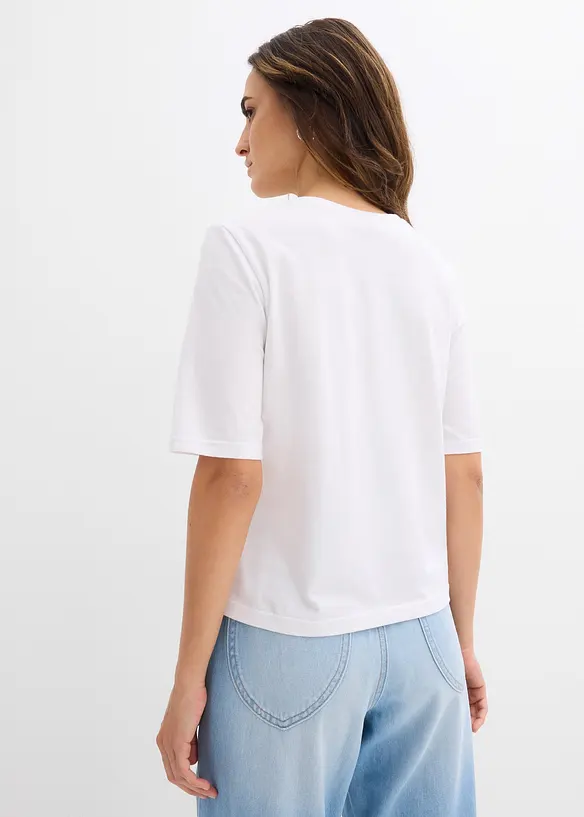 T-shirt in puro cotone biologico, bonprix