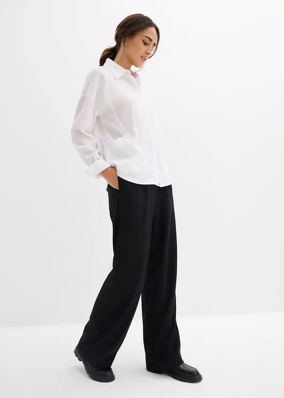 Camicia in misto viscosa, bonprix