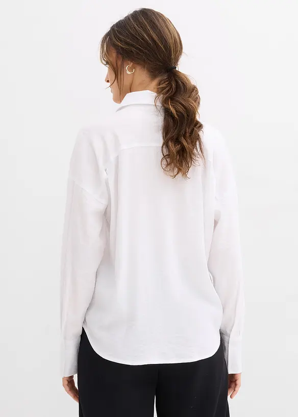 Camicia in misto viscosa, bonprix