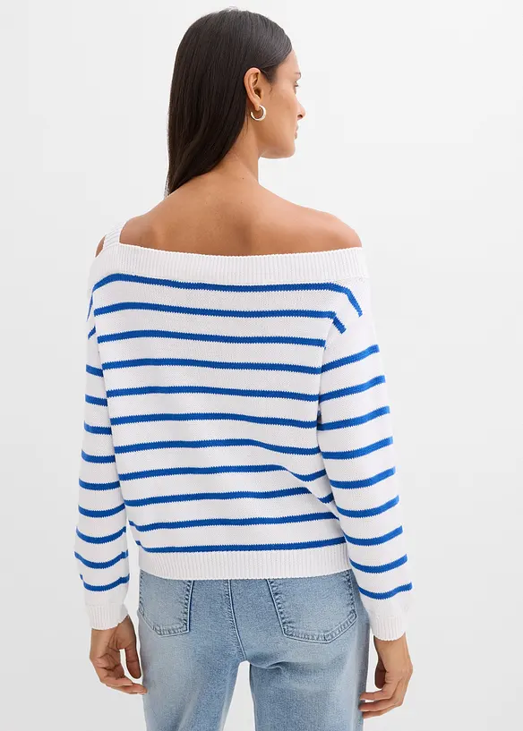 Maglione monospalla largo, bonprix