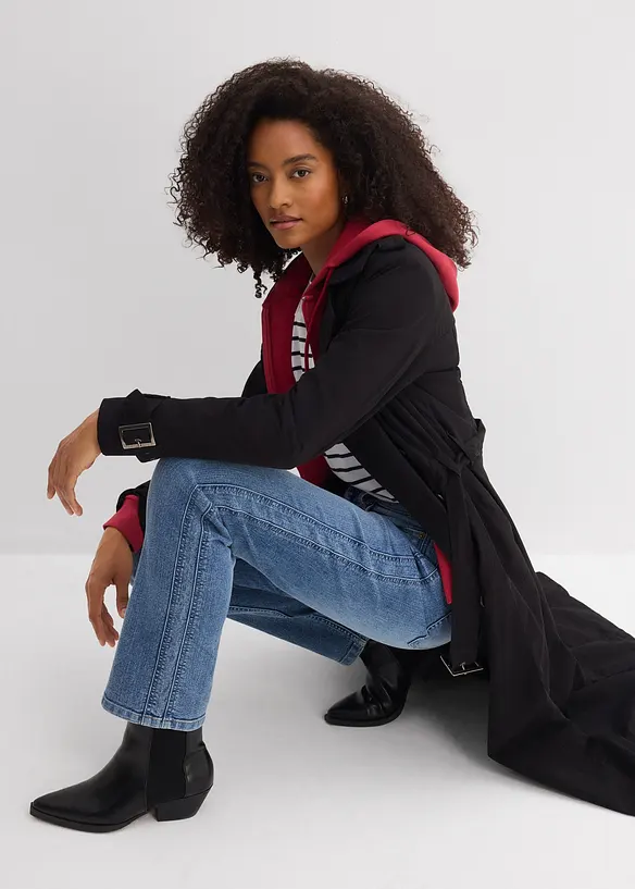 Jeans straight, vita alta, bonprix