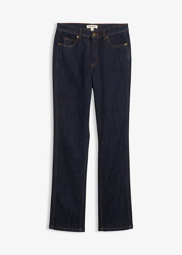 Jeans straight, vita alta, bonprix