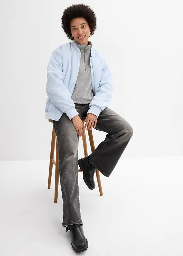 Maglia a maniche lunghe in spugna, bonprix