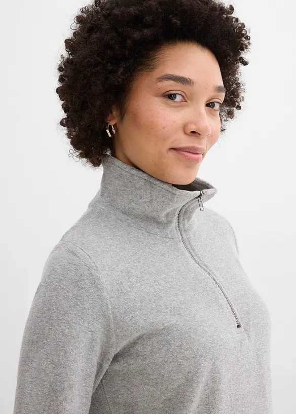 Maglia a maniche lunghe in spugna, bonprix