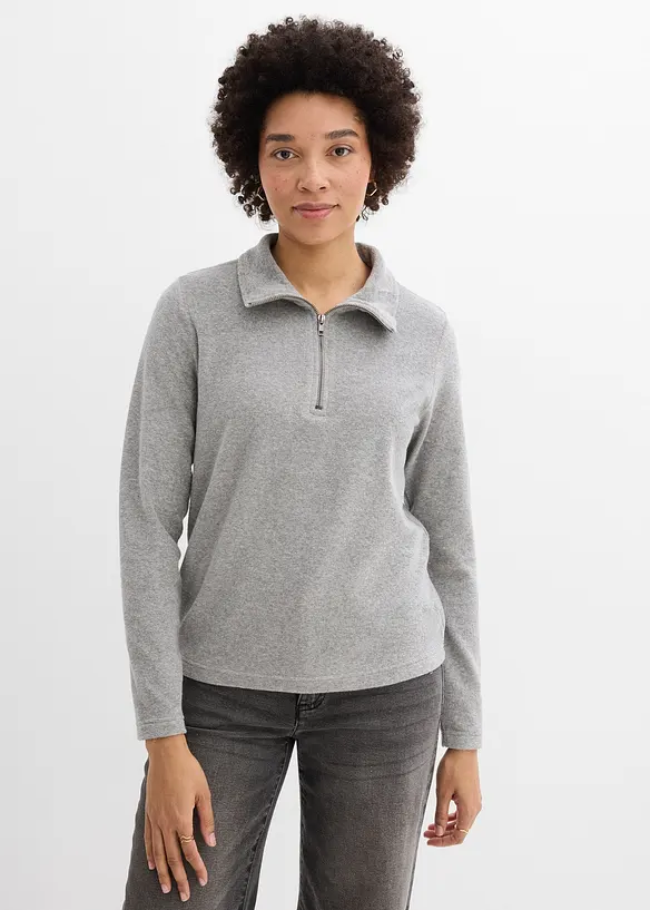 Maglia a maniche lunghe in spugna, bonprix