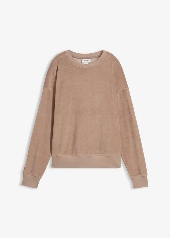 Maglia in spugna a maniche lunghe, bonprix