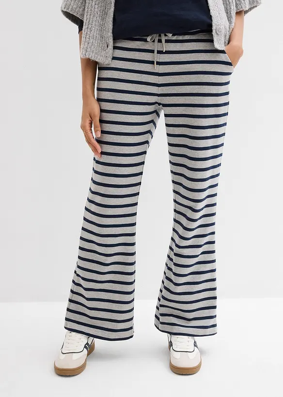 Pantaloni in felpa di puro cotone biologico, bonprix