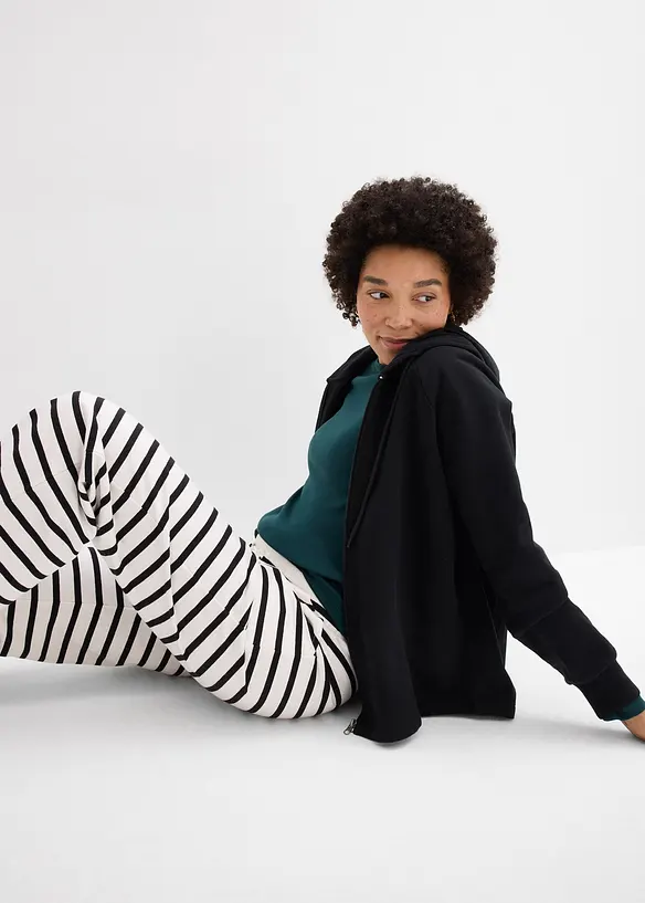 Pantaloni in felpa di puro cotone biologico, bonprix