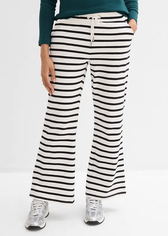 Pantaloni in felpa di puro cotone biologico, bonprix