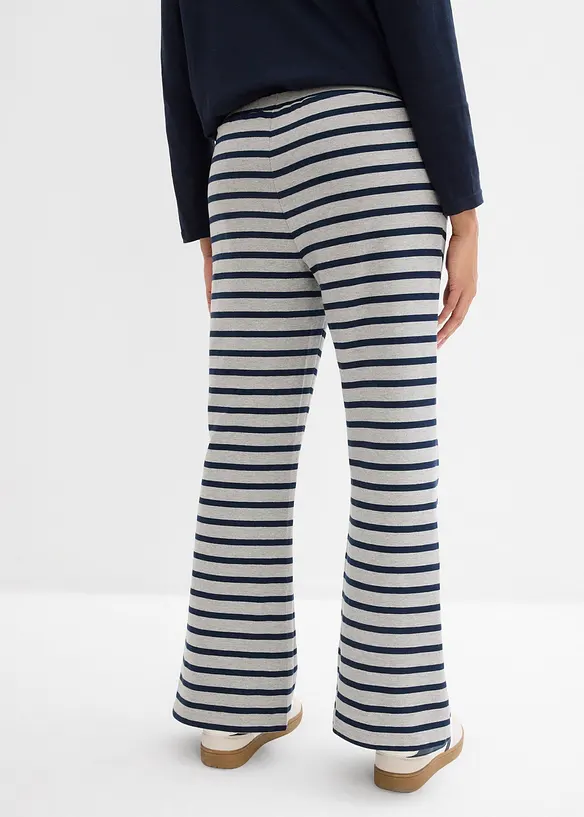 Pantaloni in felpa di puro cotone biologico, bonprix