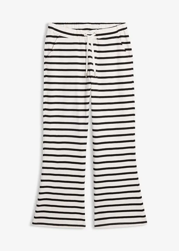 Pantaloni in felpa di puro cotone biologico, bonprix