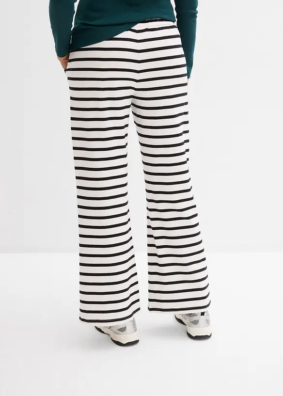 Pantaloni in felpa di puro cotone biologico, bonprix