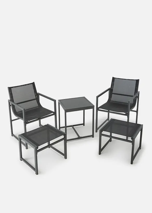 Mobili da giardino (set 5 pezzi), bonprix
