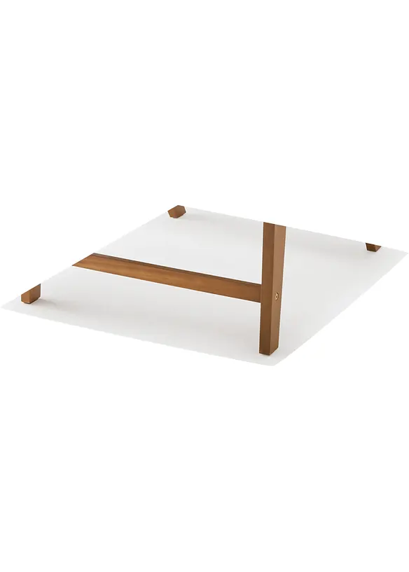 Sedia e poggiapiedi da giardino (set 2 pezzi), bonprix