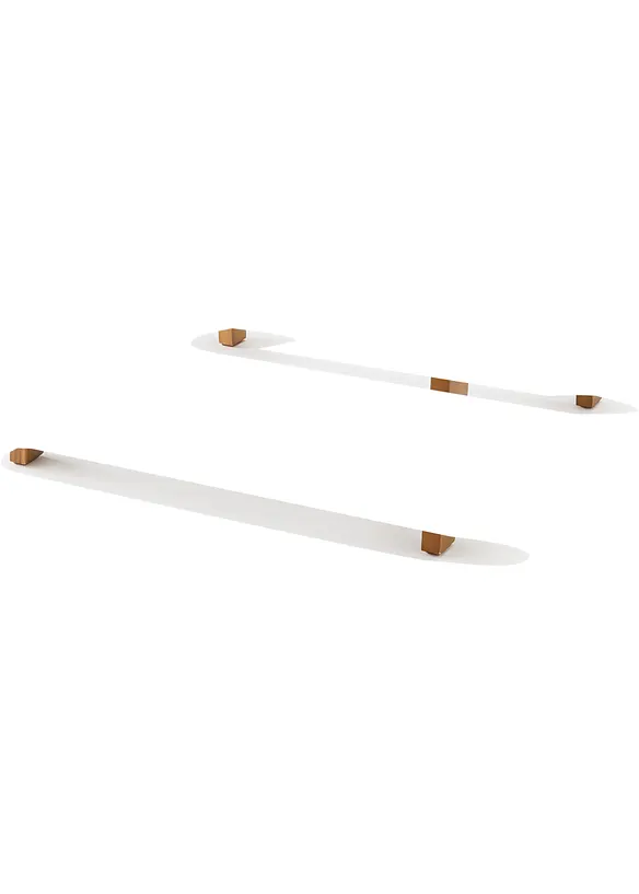 Sedia e poggiapiedi da giardino (set 2 pezzi), bonprix