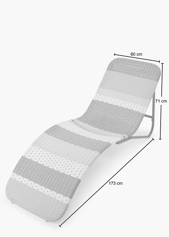 Sdraio da giardino, bonprix