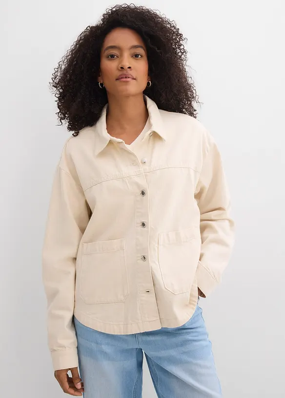 Giacca-camicia di jeans, bonprix