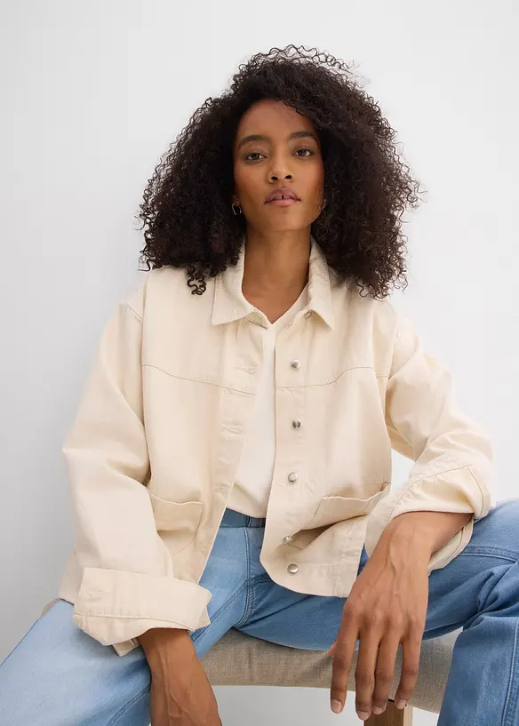 Giacca-camicia di jeans, bonprix