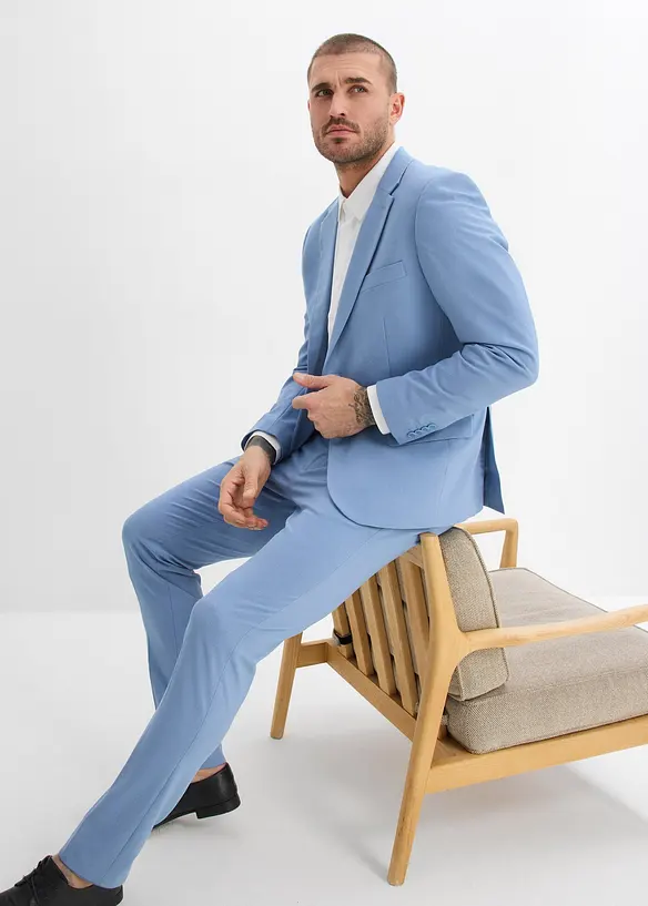 Completo super elasticizzato, slim fit (2 pezzi), bonprix