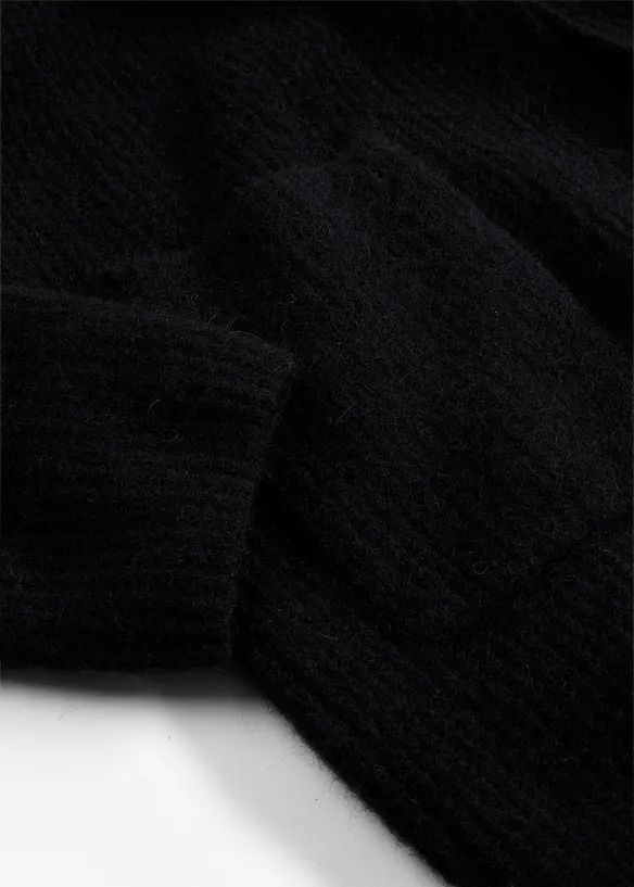 Maxi cardigan con fibra di alpaca, bonprix