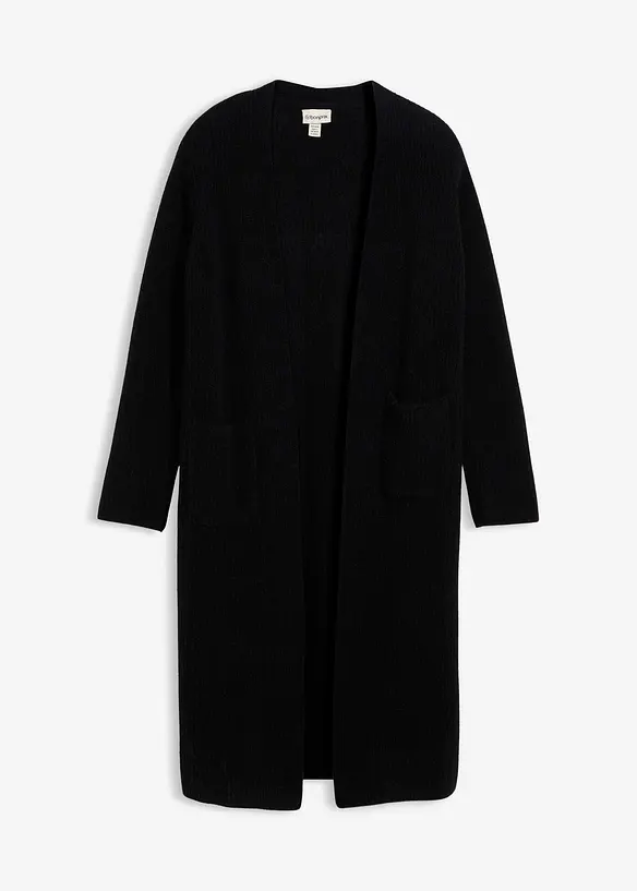 Maxi cardigan con fibra di alpaca, bonprix