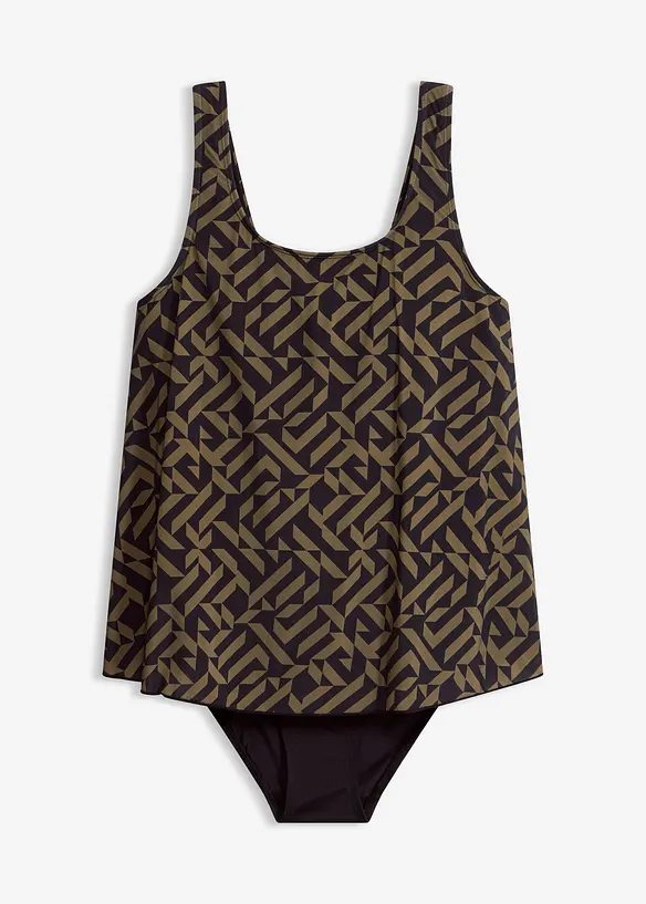 Costume intero stile tankini, bonprix