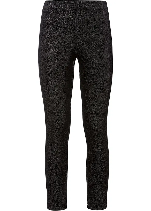 Leggings in velluto glitterato, bonprix