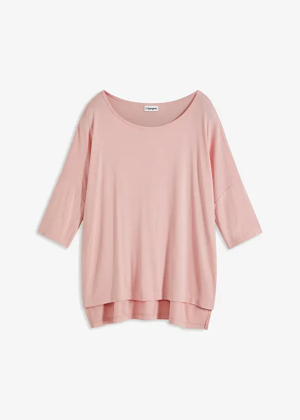 Maglia boxy in misto viscosa morbido, bonprix