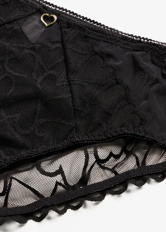 Slip alto con pizzo delicato, bonprix