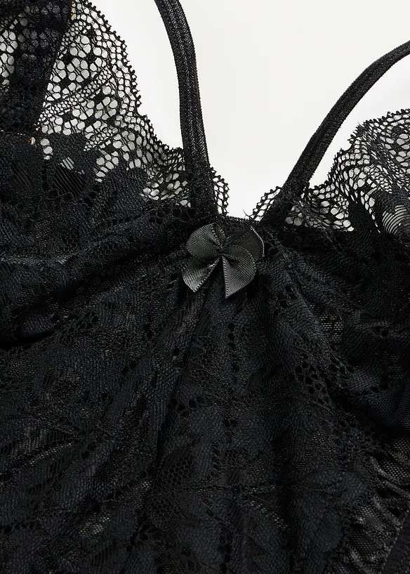 Corsetto con reggicalze e perizoma (set 2 pezzi), bonprix