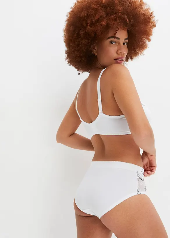 Reggiseno con ferretto e spalline imbottite (pacco da 2), bonprix